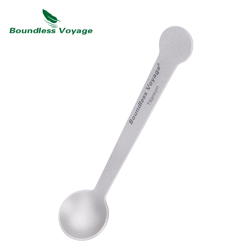 Coffee Tea Spoon - Boundless Voyage 5PCS/1lot Titanium Espresso Spoons