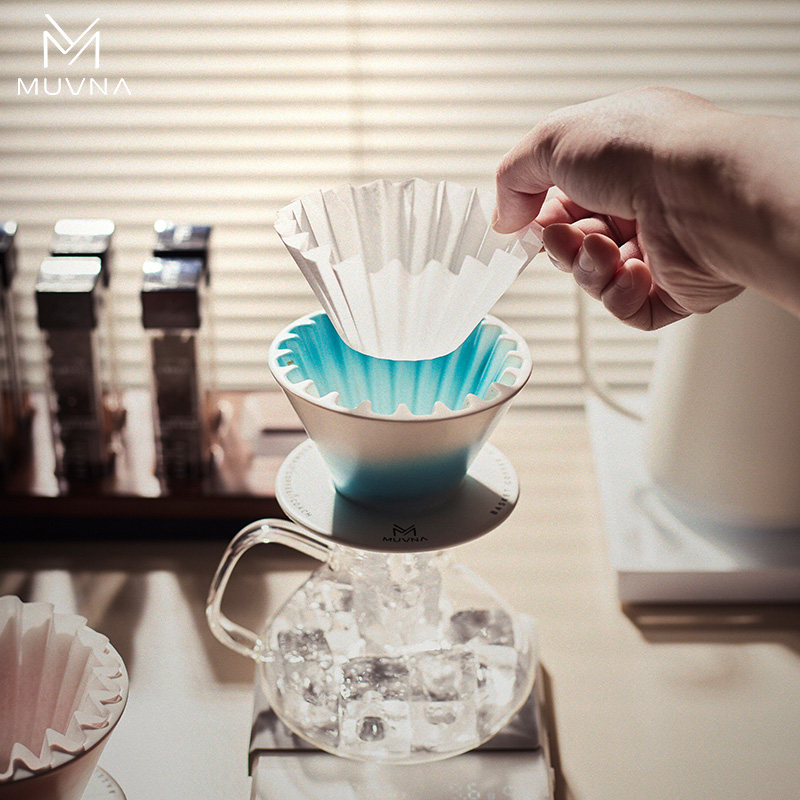 MUVNA Natural Paper Filter for - Coffee Tea Paper Cups ulasan dan harga