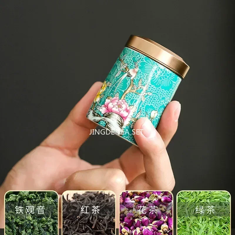 Boutique Ceramic Tea Tins Hous - Coffee Tea Jar Set ulasan dan harga