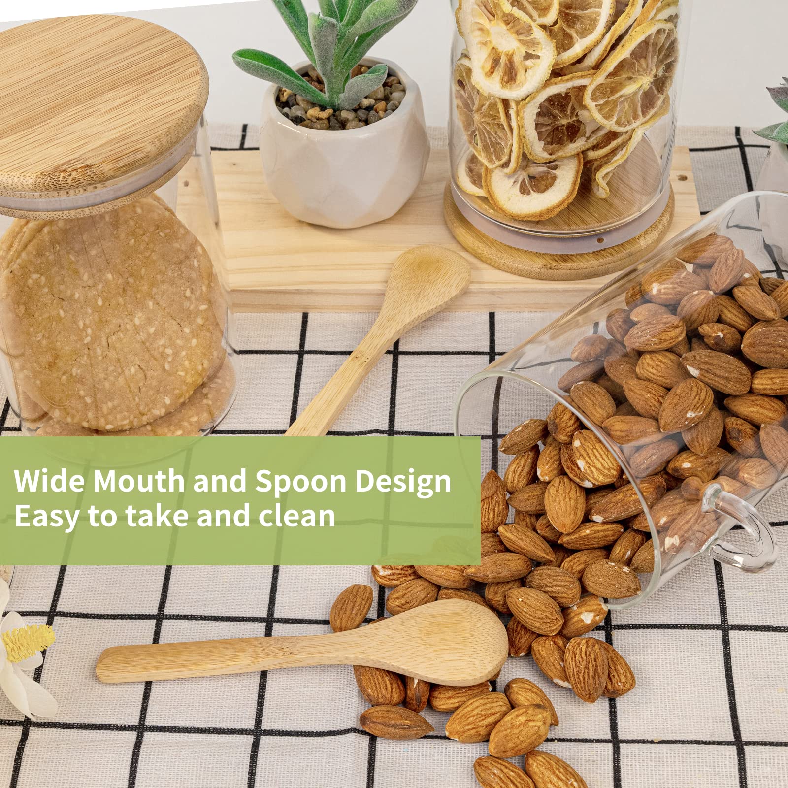 Airtight Food Storage Plastic  - Coffee Tea Sugar Canisters ulasan dan harga