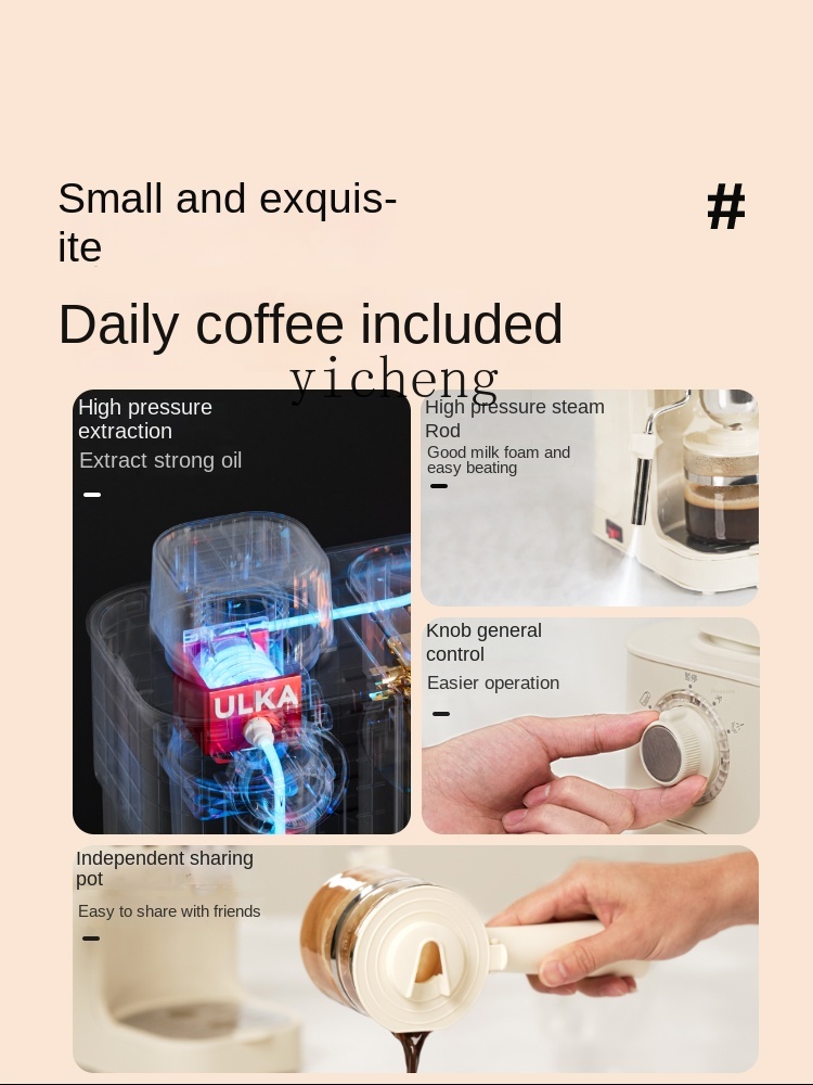 cc28Coffee Machine Household S - Coffee Bean & Tea Menu ulasan dan harga