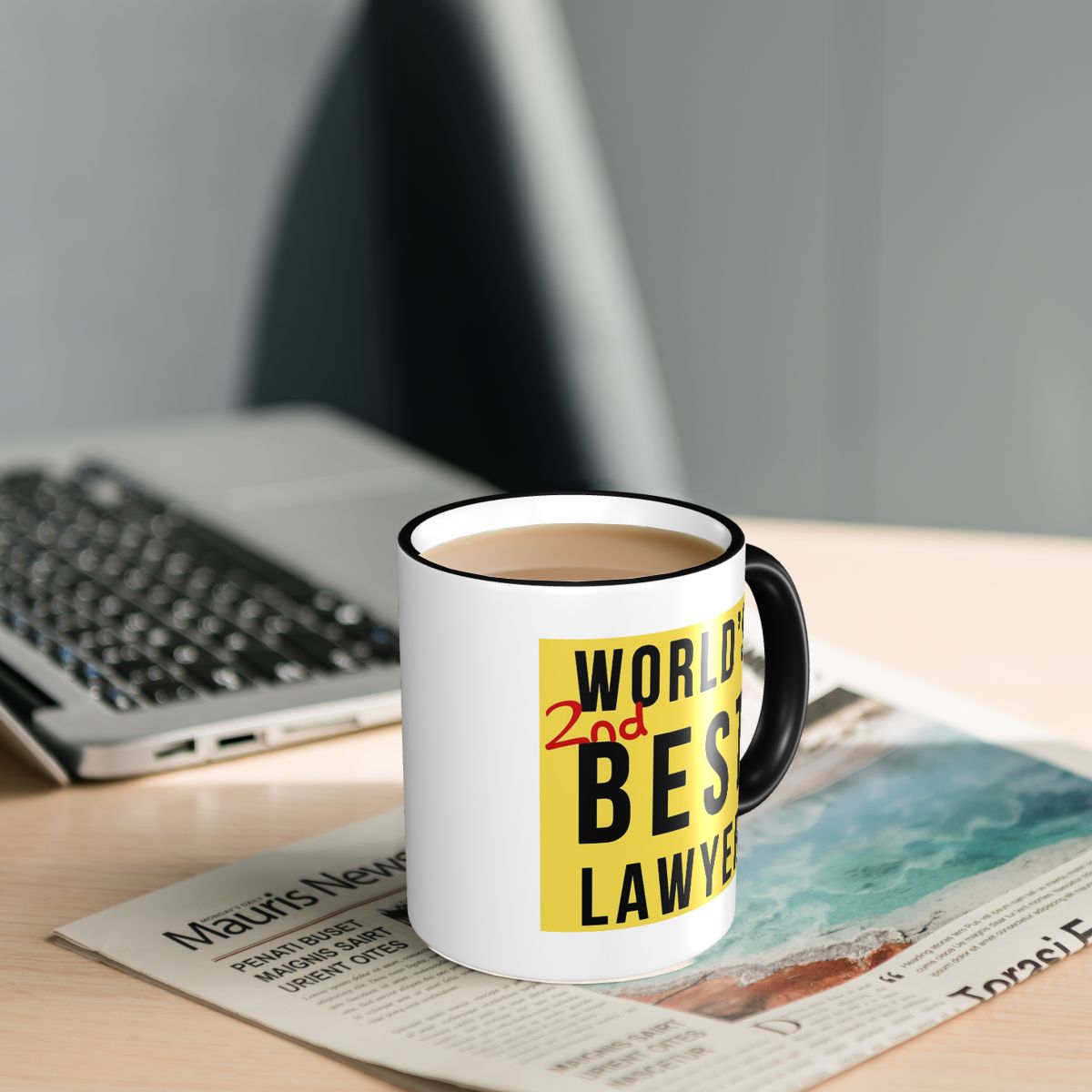 World's 2nd Best Lawyer Mug Fu - Best Tea Coffee ulasan dan harga