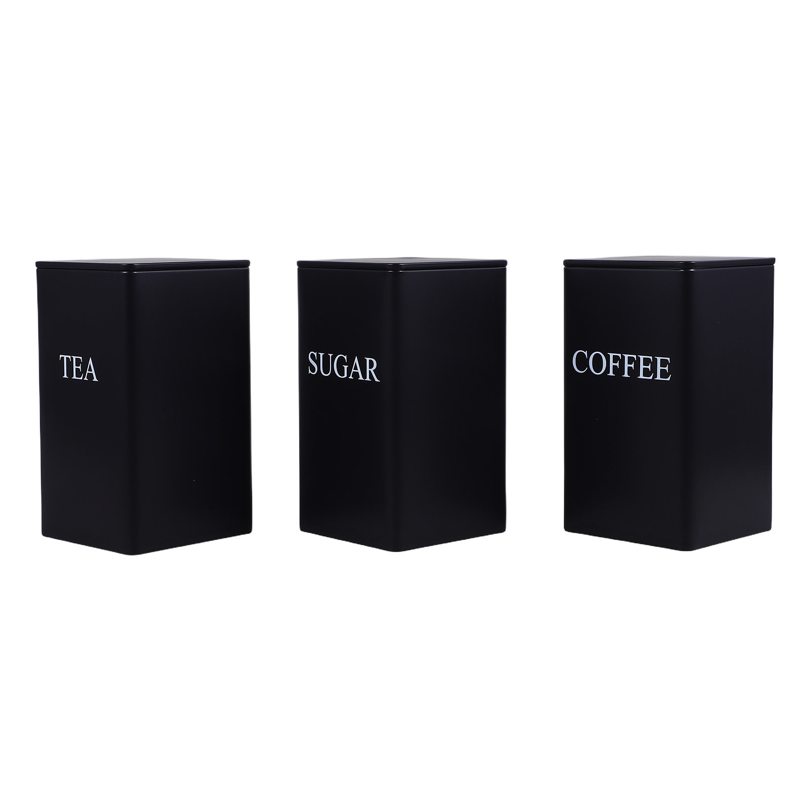 3Pcs Kitchen Storage Canisters - Coffee Tea Sugar Canisters ulasan dan harga