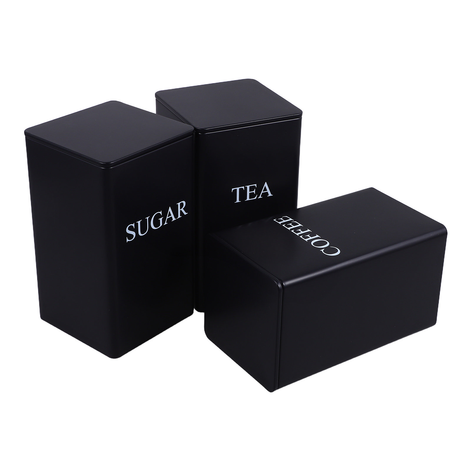 3Pcs Kitchen Storage Canisters - Coffee Tea Sugar Canisters ulasan dan harga