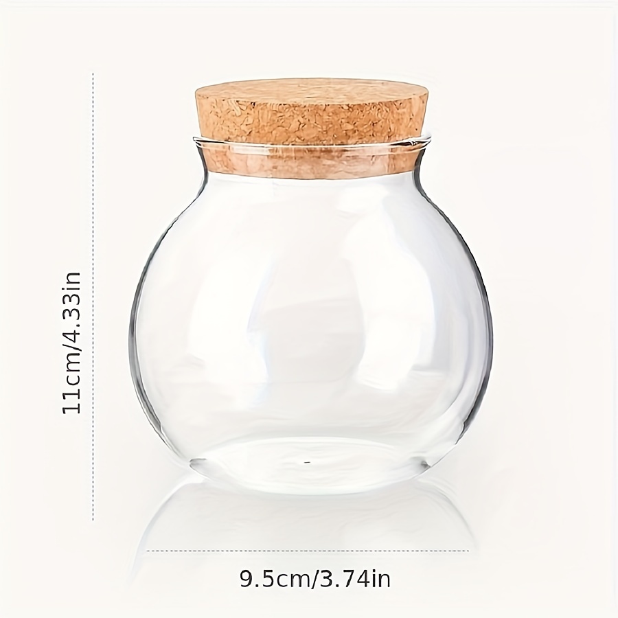 500ML Clear Glass Storage Cani - Coffee Tea Sugar Canisters ulasan dan harga