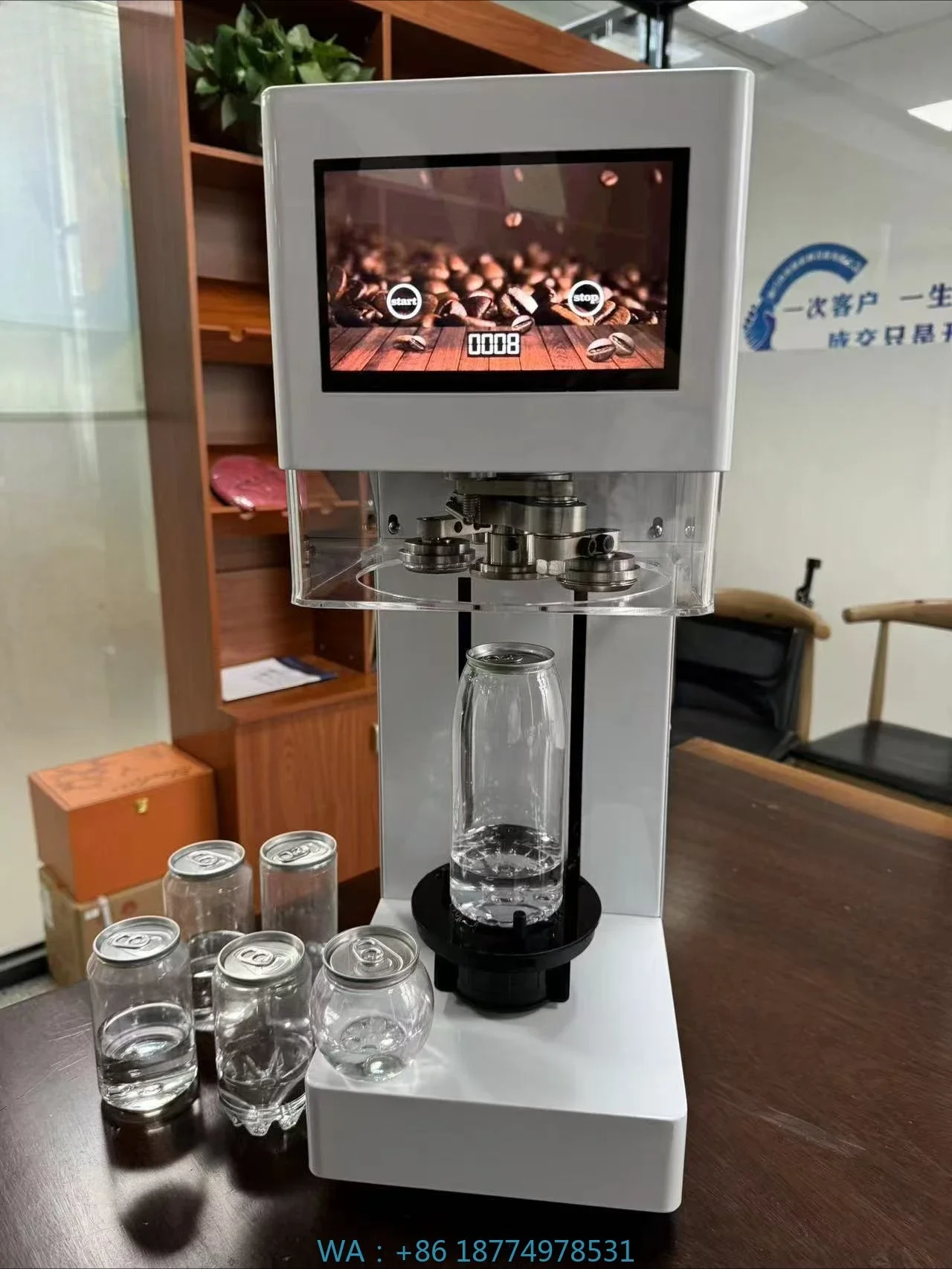 Seamer PET Can Sealing Machine - Best Tea Coffee ulasan dan harga