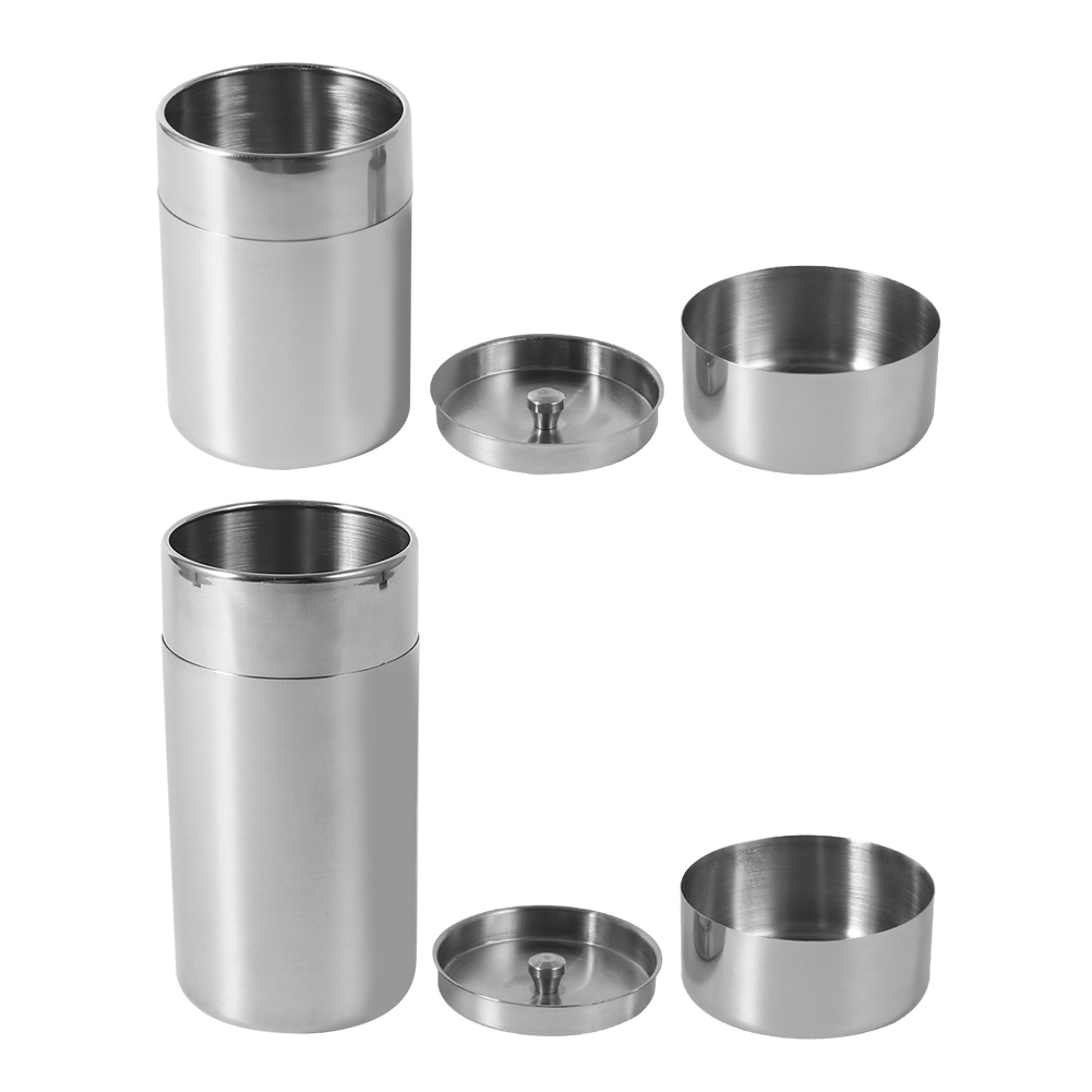 Stainless Steel Tea Leaf Tins  - Coffee Tea Sugar Canisters ulasan dan harga