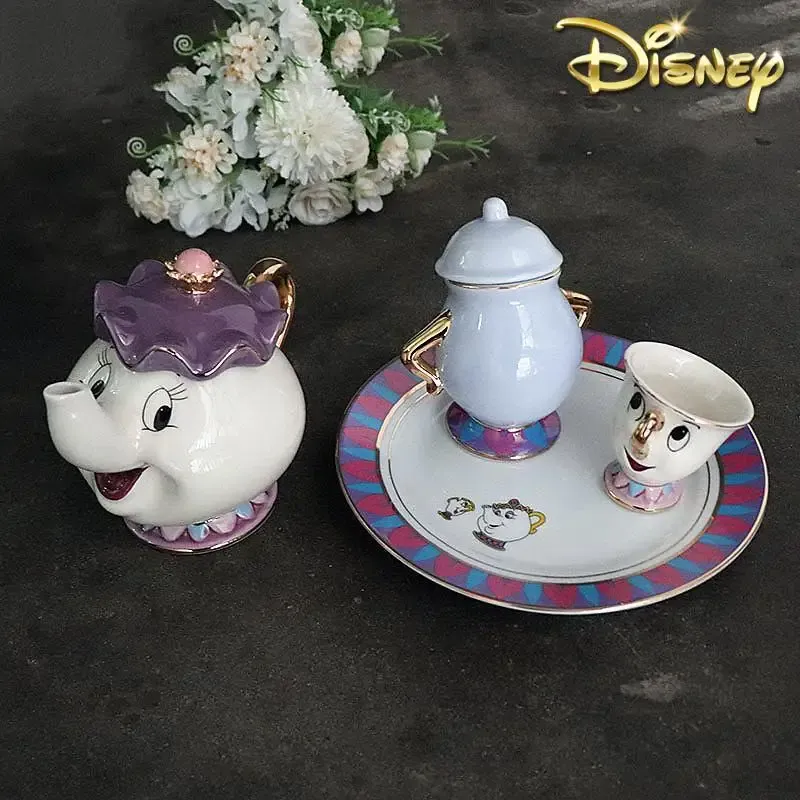 Hot Teapot Cartoon Beauty And  - Coffee Tea Jar Set ulasan dan harga