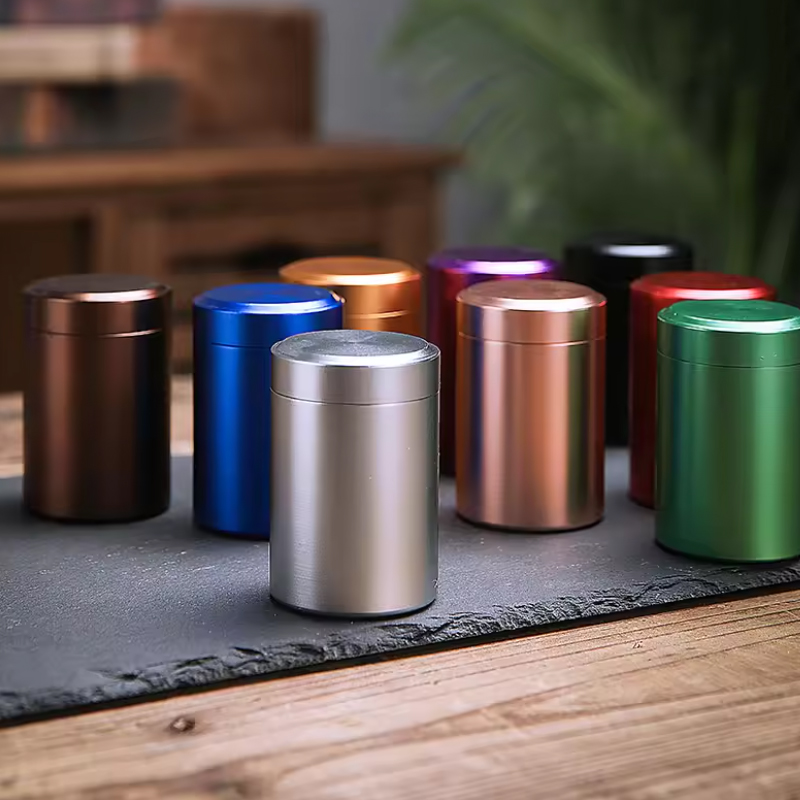 1/3Pcs Mini Metal Box Stainles - Coffee Tea Sugar Canisters ulasan dan harga