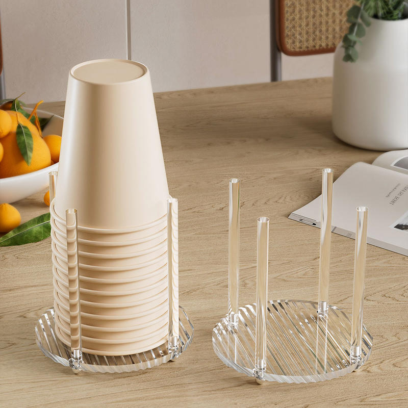 Acrylic Transparent Paper Cup  - Coffee Tea Paper Cups ulasan dan harga