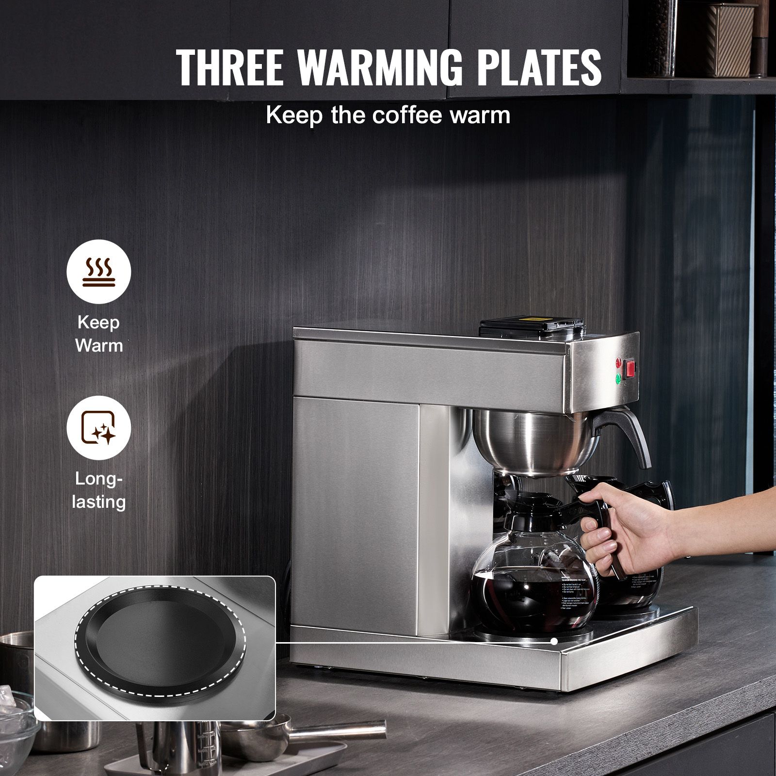 12 Cups Commercial Drip Coffee - Coffee & Tea Garden Lincoln Menu ulasan dan harga