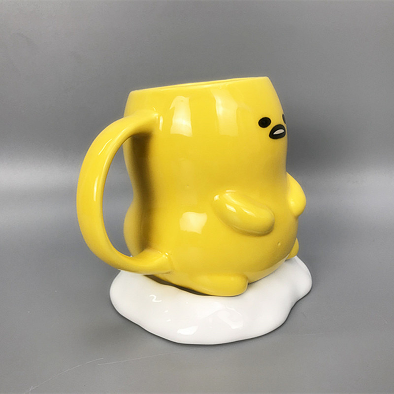 Cartoon Egg Man Ceramics Mugs  - Best Tea Coffee ulasan dan harga