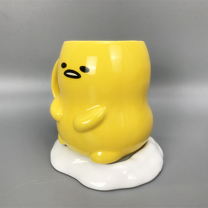 Cartoon Egg Man Ceramics Mugs  - Best Tea Coffee ulasan dan harga