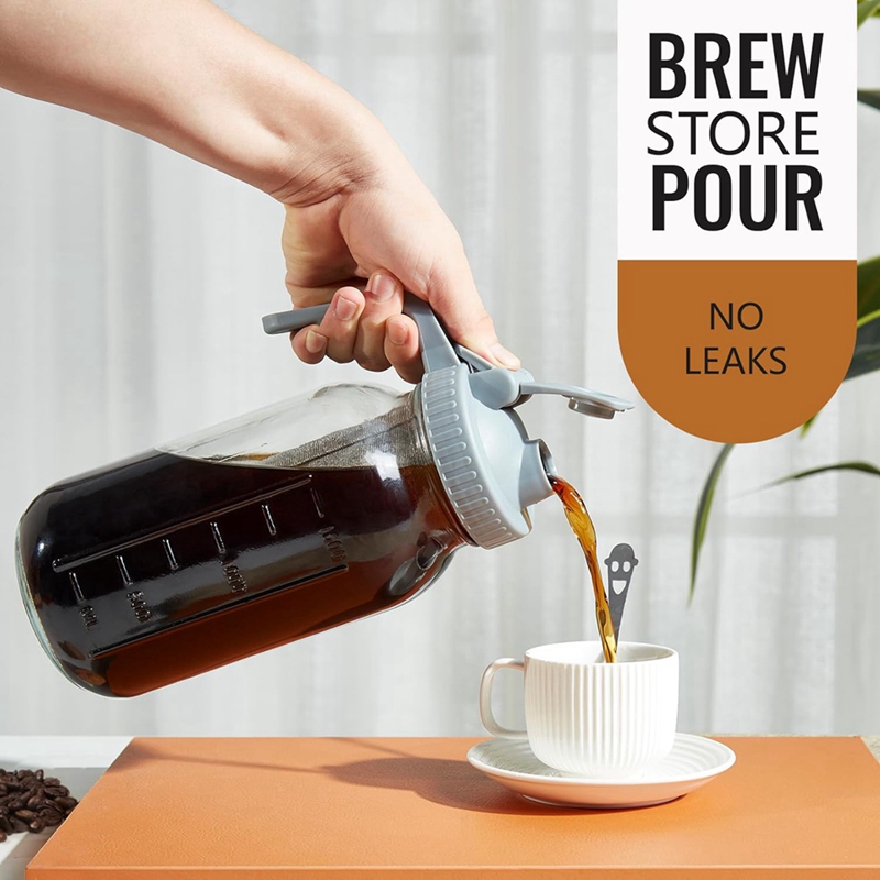 Cold Brew Coffee Maker Jar 64O - Coffee & Tea Garden Lincoln Menu ulasan dan harga