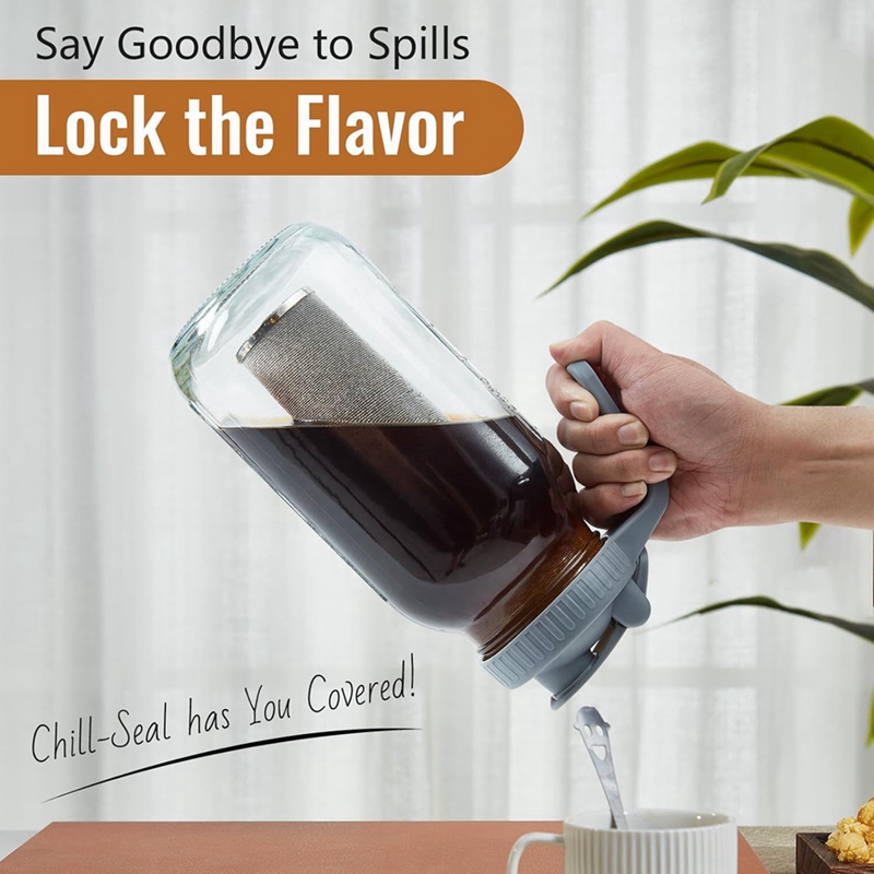 Cold Brew Coffee Maker Jar 64O - Coffee & Tea Garden Lincoln Menu ulasan dan harga