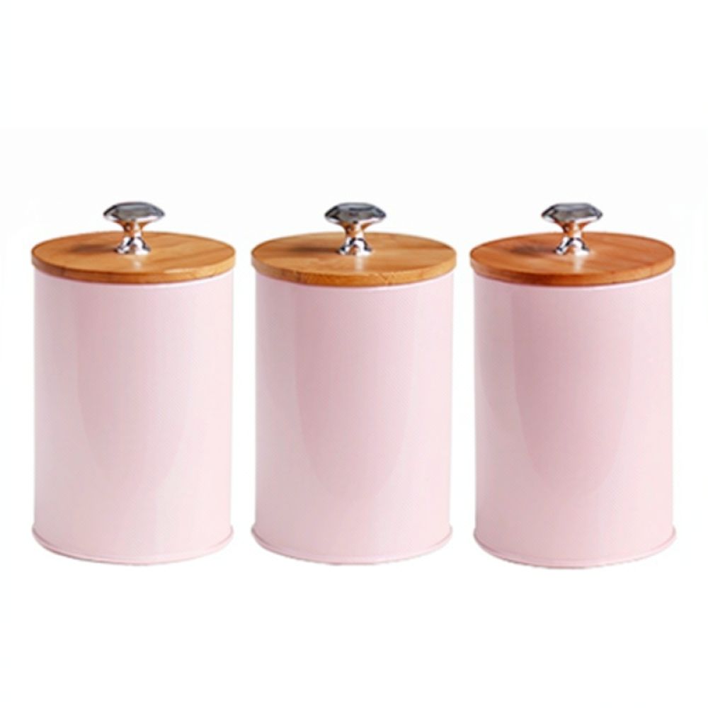 Modern Minimalist Bamboo Lid M - Coffee Tea Sugar Canisters ulasan dan harga