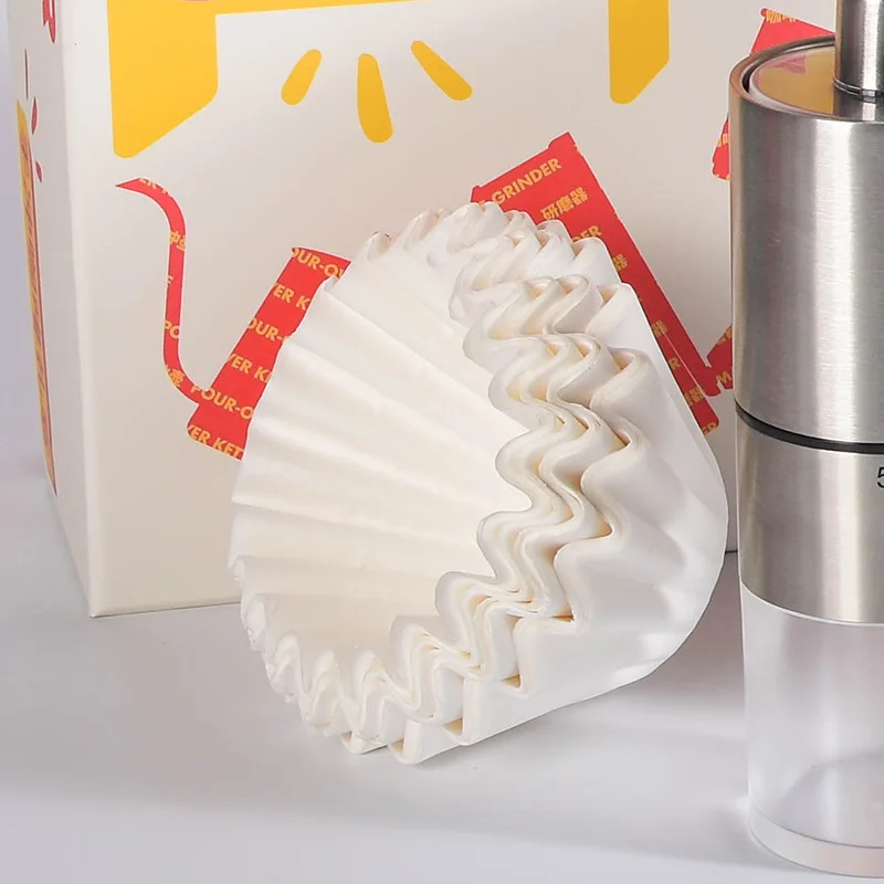 50/100pcs Hand Brewed Coffee F - Coffee Tea Paper Cups ulasan dan harga